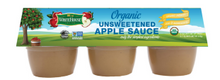 Load image into Gallery viewer, Organic applesauce Cups 6 pack/4oz