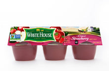 Load image into Gallery viewer, Strawberry Apple Sauce 6pk Cups