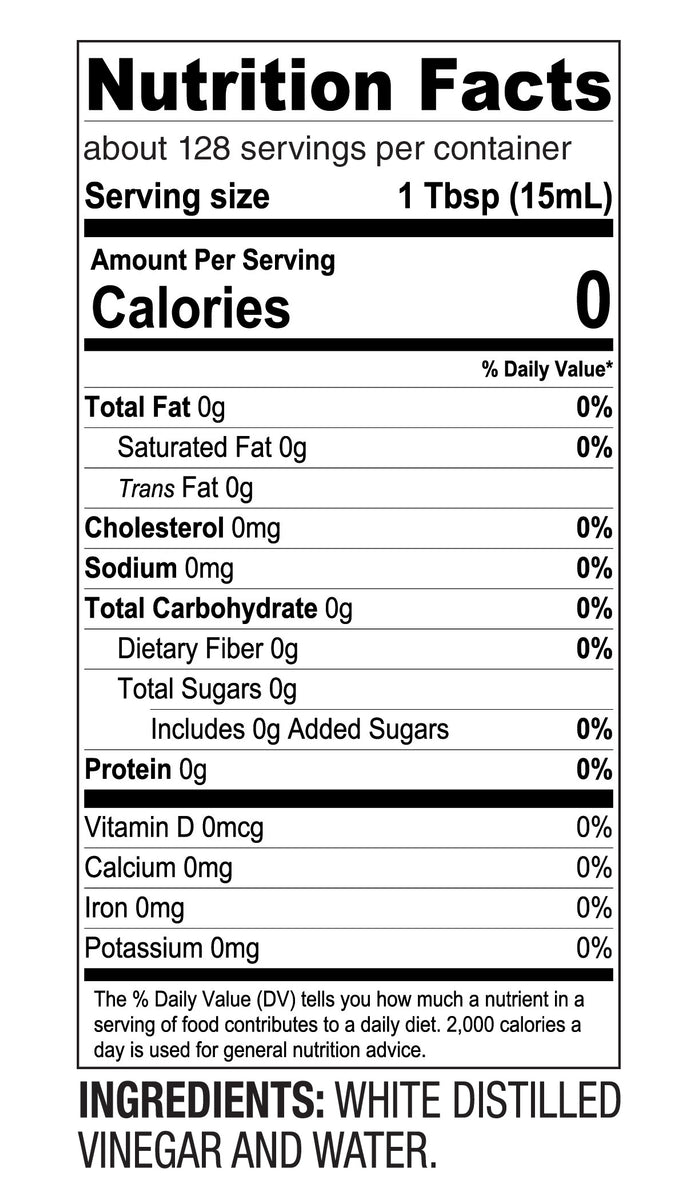 64oz White Distilled Vinegar White House Foods Official