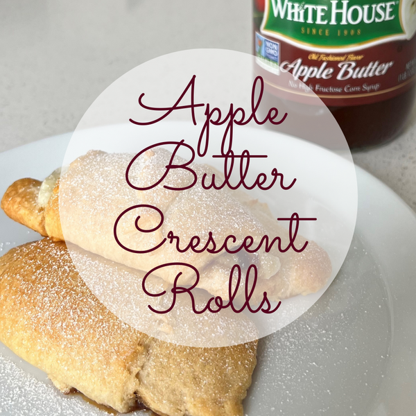 Apple Butter Stuffed Crescent Rolls