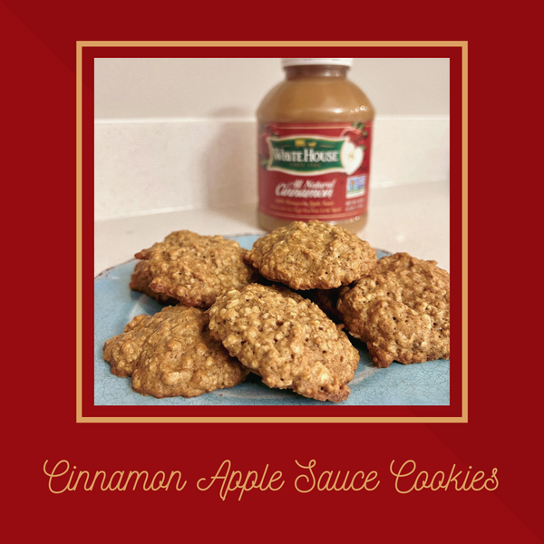 Cinnamon Apple Sauce Cookies