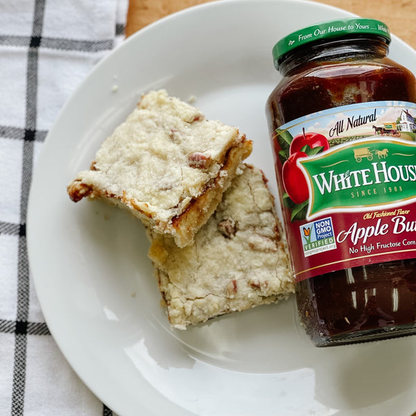 White House Foods® Apple Butter Cheesecake Bars
