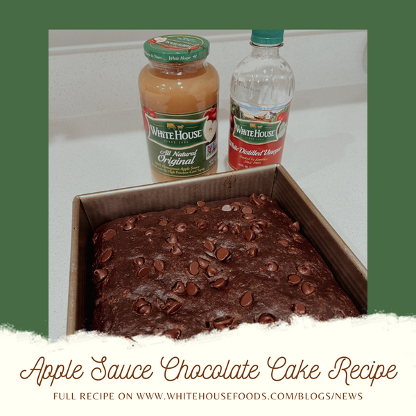Applesauce Chocolate Cake Recipe