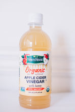 Load image into Gallery viewer, 16oz Organic Apple Cider Vinegar with Honey
