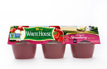 Load image into Gallery viewer, Strawberry Apple Sauce 6pk Cups
