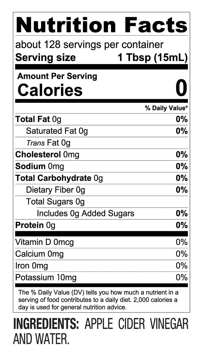 64oz Apple Cider Vinegar White House Foods Official