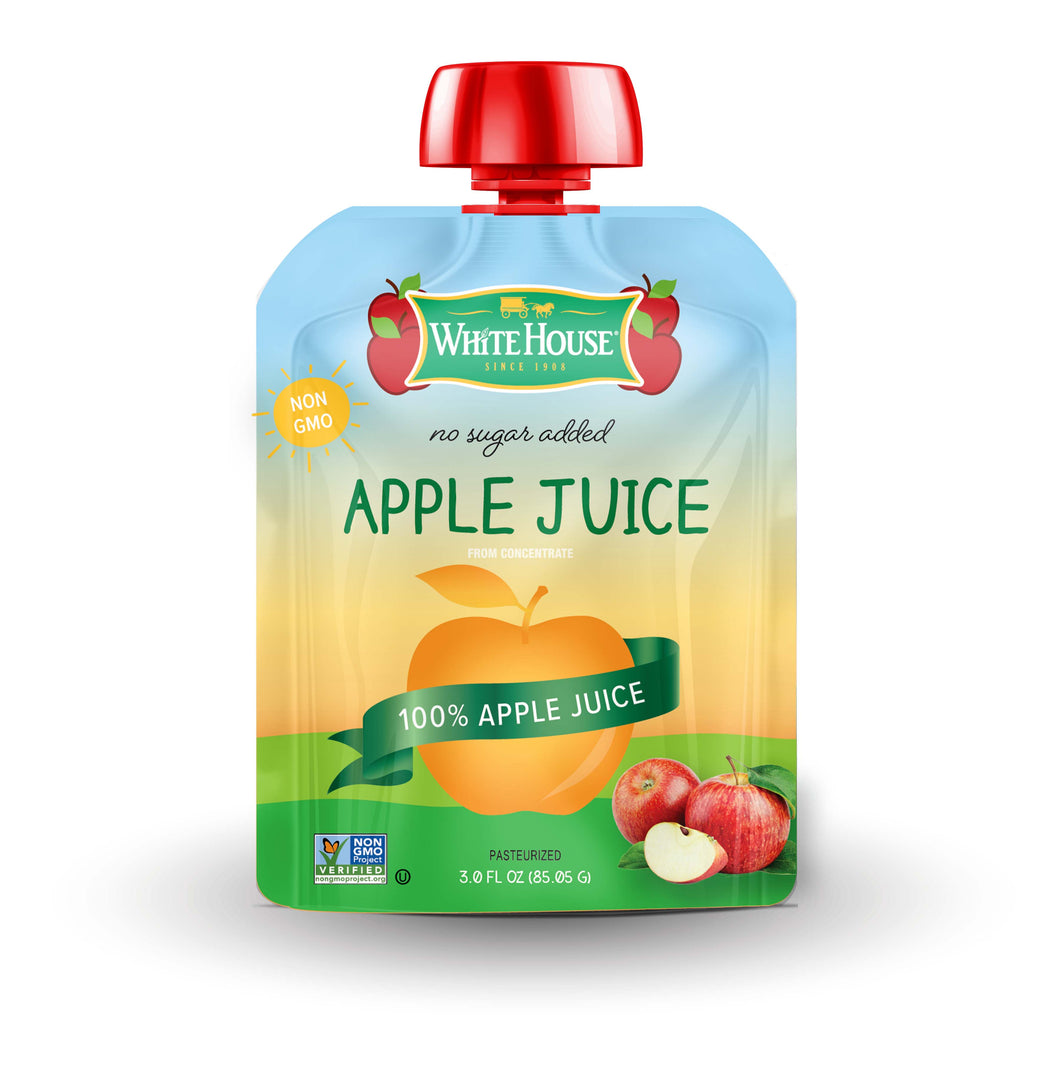 8 Pack - Apple Juice Pouches