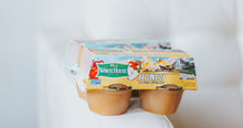 Load image into Gallery viewer, Honey Dessert Apple Sauce 4pk Cups
