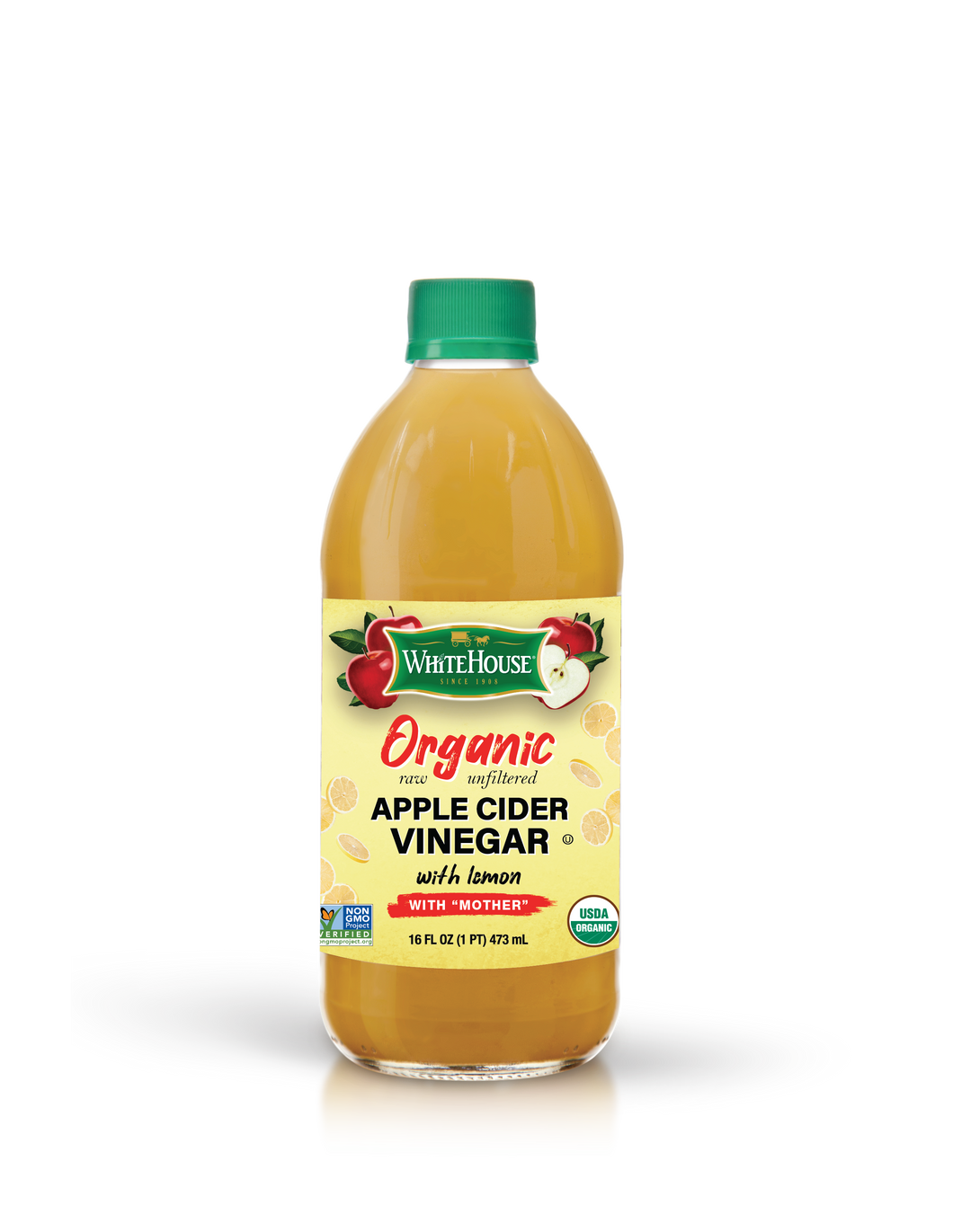 16oz Organic Apple Cider Vinegar with Lemon