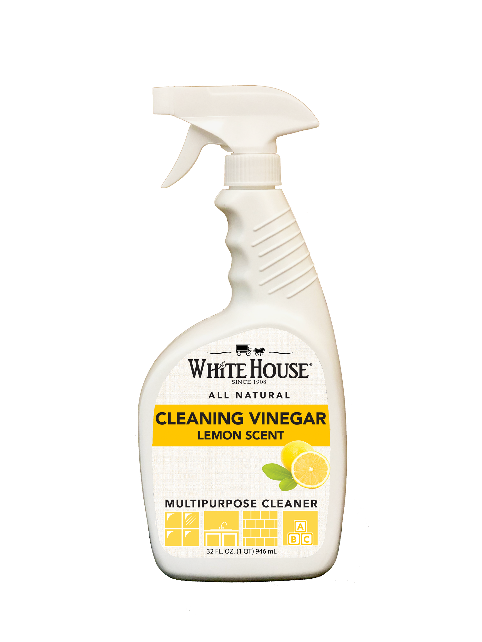 Lemon Cleaning Vinegar Spray – White House Foods Official