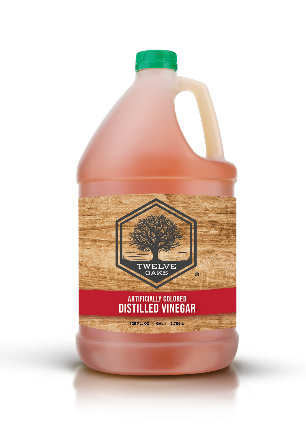 128oz Twelve Oaks Colored Distilled Vinegar